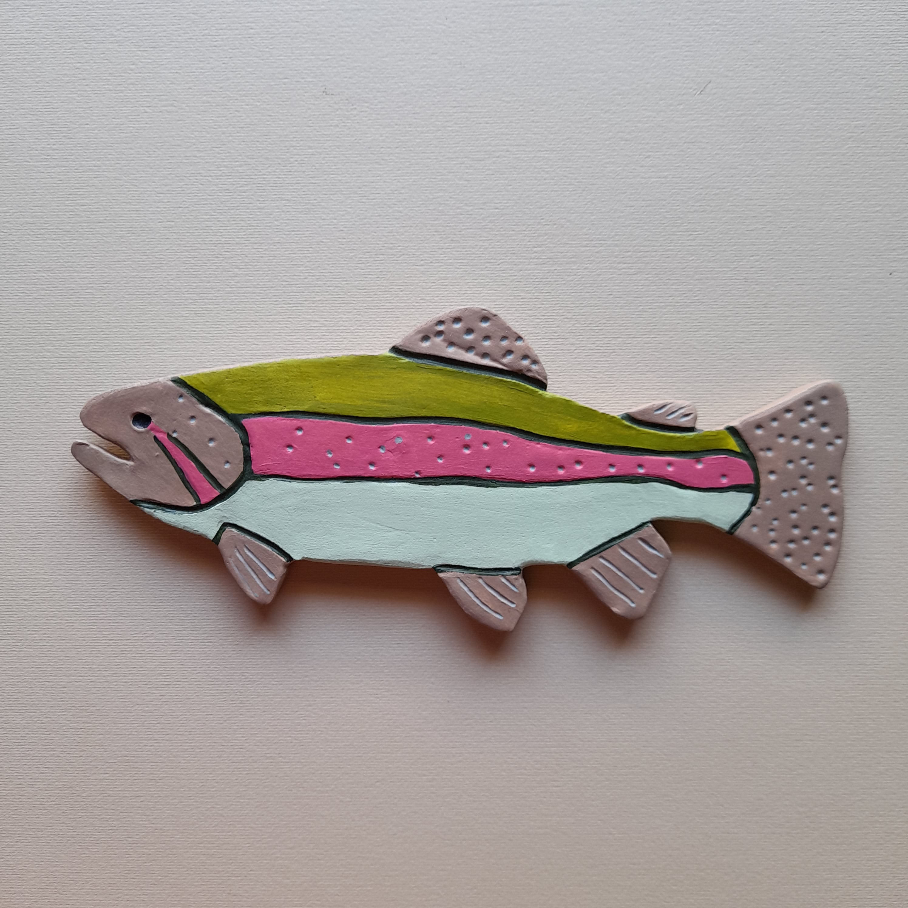 Sea Animal Wall Decor – Handmade Air Dry Clay, Choose One or Full Set of 7