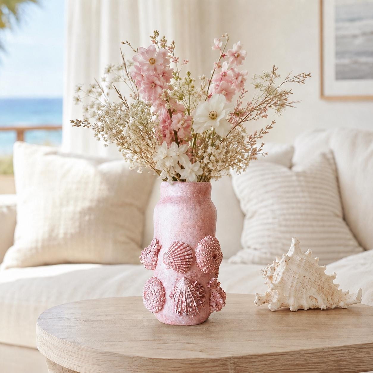 Seashell Vase