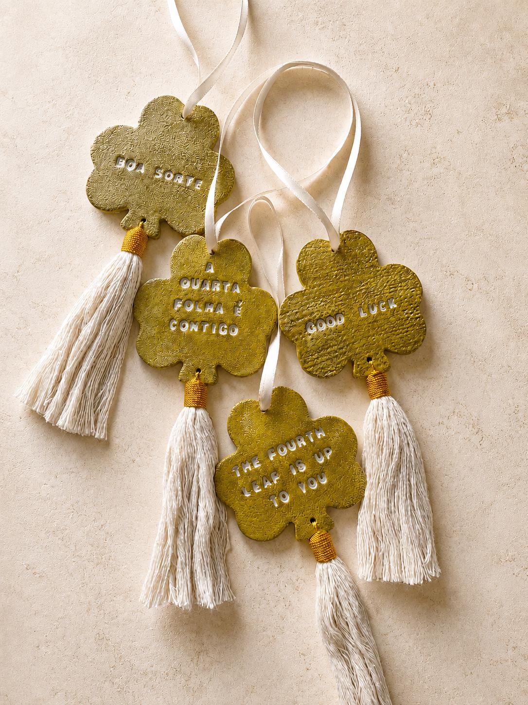 Lucky Clover Hanging Charm